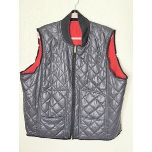 Lauren Ralph Lauren Quilted Vest Women 3X Puff Reversible Zip Pockets